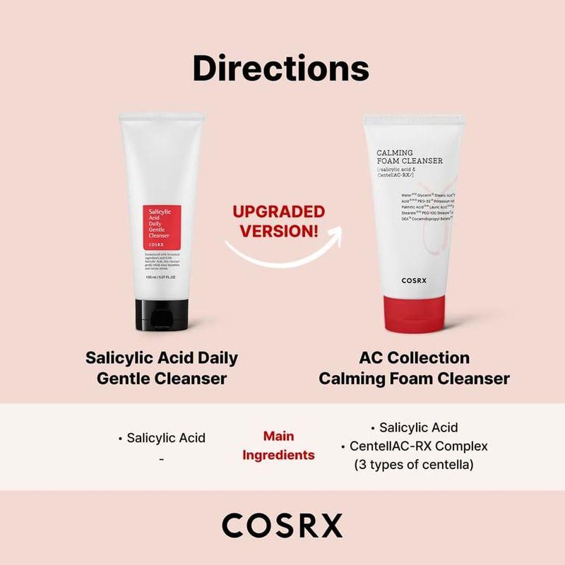 COSRX AC Collection Calming Foam Cleanser