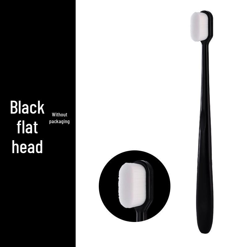 Ultra-Fine Encrypted Bristle Soft Toothbrush - Super Nano with 10,000 Individually Tubed Bristles for Gum Care
