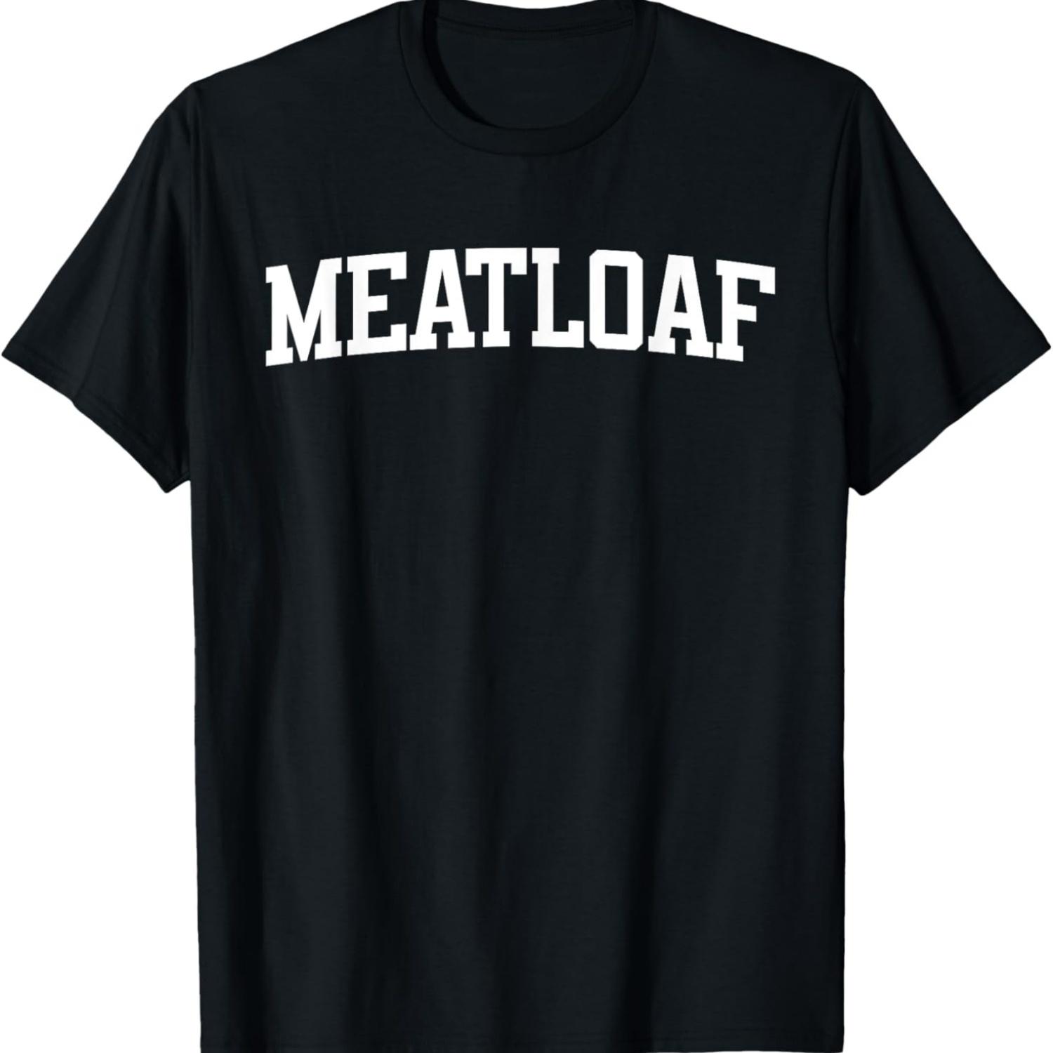 

Meatloaf Varsity Prep Block Letter T-Shirt S чёрный