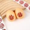 2 pieces of  500 stickers per roll Dragon Man Chinese Happy Character and Blessing Character Festival Stickers Wedding Gift Deco