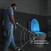 16-color motion-sensor toilet light, built into the toilet bowl, bathroom LED night light, suitable for toilets, Christmas gift.