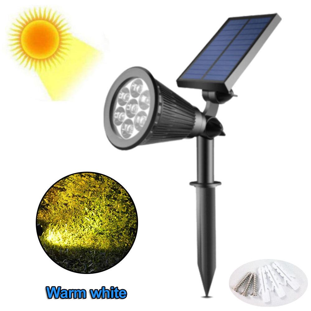 

Солнечный прожектор уличный светодиодный IP65 водонепроницаемый ландшафтный садовый двор газонный светильник для наружного украшения и ландшафтного освещения 0-5W