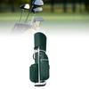 Golf Stand Bag Super Fiber Leather Stable Triangular Support Fashionable Appearance