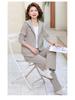 2025 Spring & Autumn Casual Sports Suit: Cardigan Sweatshirt Two-Piece Set for Middle-aged Women