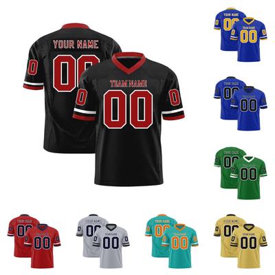 Custom Football Jerseys Personalized Printed Team Name & Number Sports Uniform For Men Women Youth