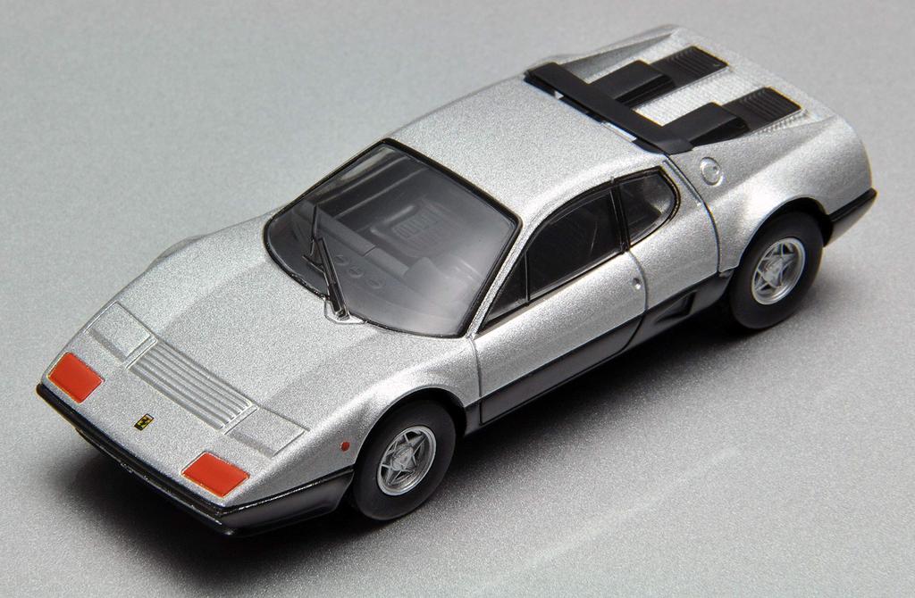Tomica Limited Vintage Neo Ferrari BB512 Silver Finished Model 1/64 TLV-NEO