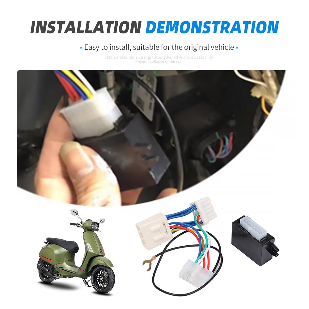 For VESPA Sprint Primavera 150 Motorcycle Double Flash Warning Function Controller Turn Signal Light Flasher Switch Accessories