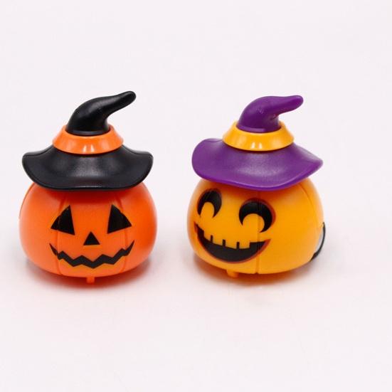 6 Buc Halloween Mașinuță cu Tragere înapoi Jucărie Copii Mici Băieți Fete Mecanism cu Arcuri Mini Desene Animate Dovleac Fantomă Liliac Vehicul Jucărie Favoruri de Petrecere de Sărbători