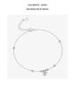 2025 Trendy Women's 925 Sterling Silver Bead Anklet: Summer Fashion Ankle Chain Jewelry