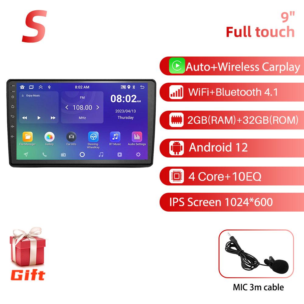 2 Din Android Car Radio For For NISSAN NAVARA 2006-2012 Pathfinder(R51)2004-2012 CarPlay Stereo GPS Navigation Multimedia Player