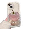 Christmas Eve Crystal Apple Is Suitable for Apple 17pm Mobile Phone Case 16promax/13/15pro Soft Fun 12/11