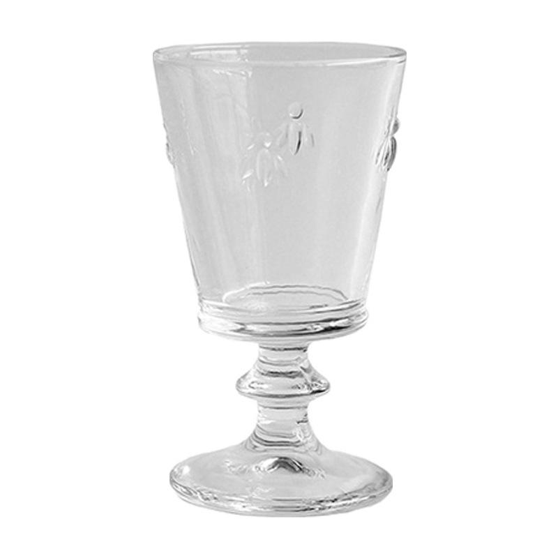 Other Mountain L Collection: Embossed Bee Juice Cup, Ice Cream Cup & White Grape Stemmed Wine Glass Set