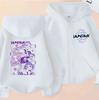 Hoodies Sweatshirts Girls Zip Sweatshirt Children's Clothing Cartoon Print Hoodie Casual Top