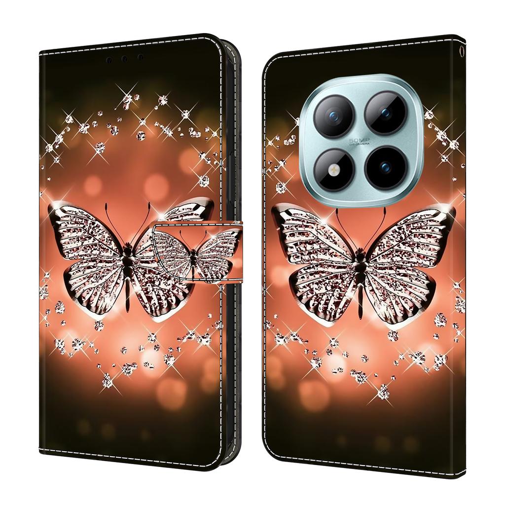 For Xiaomi Redmi Note 15 Pro 5G (Global) Case 3D Pattern PU Leather Wallet Phone Cover with Stand