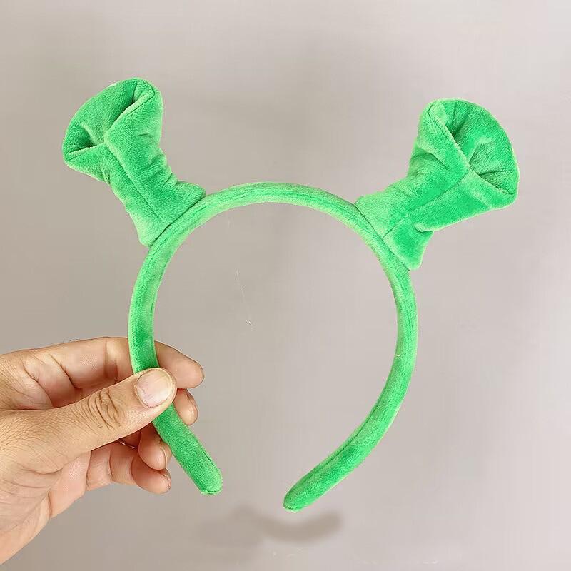 Three-Eyed Sulley Cartoon Headband: Cute Plush Hair Accessory for Photos & Fun