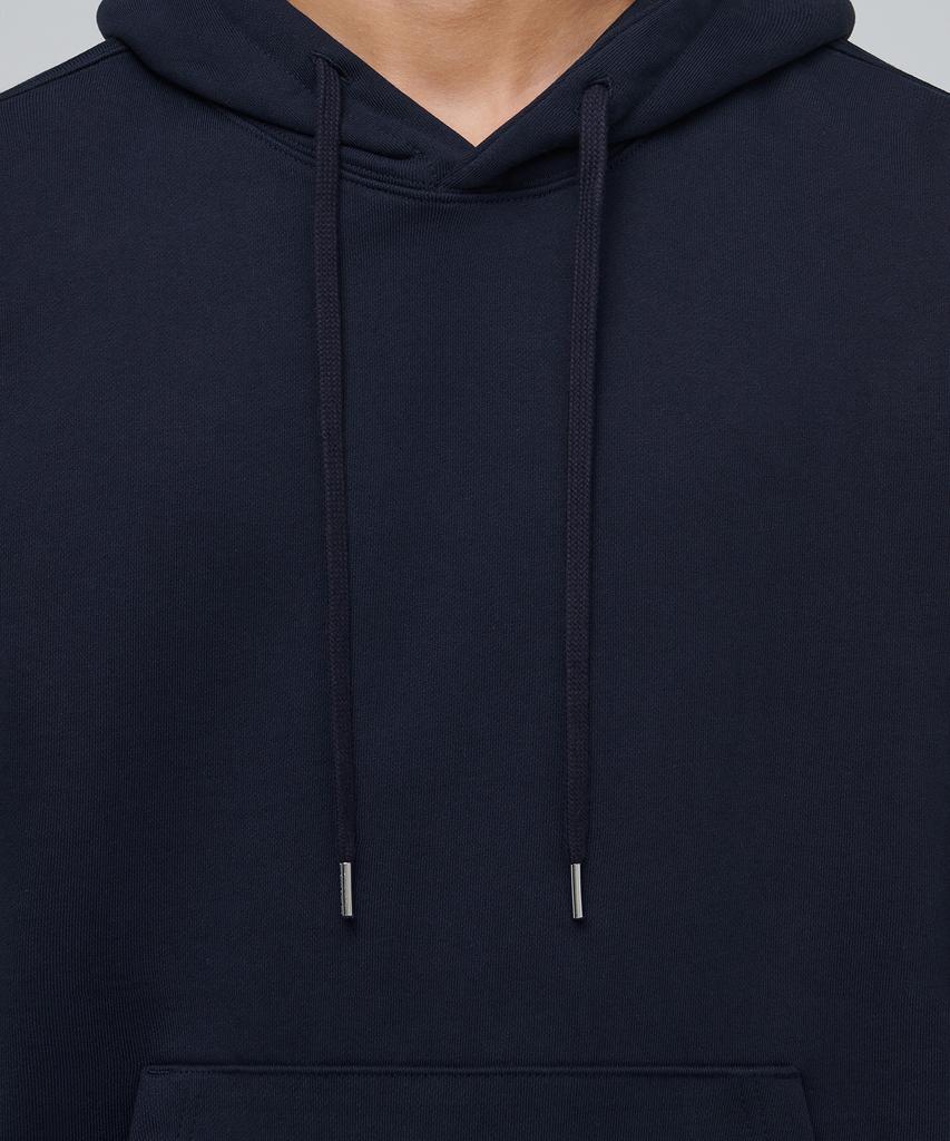 Heavyweight Oversized Hooded Sweatshirt [Navy]