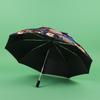 1 PC Automatic Folding Umbrella-Doctor Who Pattern, Portable & Foldable Design with 8 Ribs, Christmas Birthday Gifts