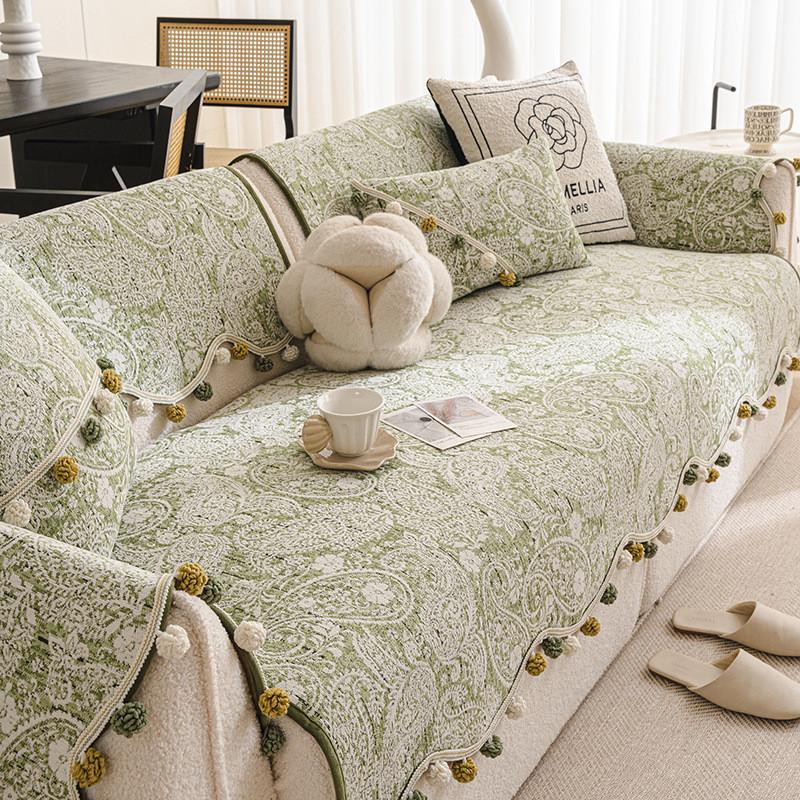 Irregular Shaped Soft Anti Slip Wear Resistant Sofa Cover Universal Couch Protector Home Decor