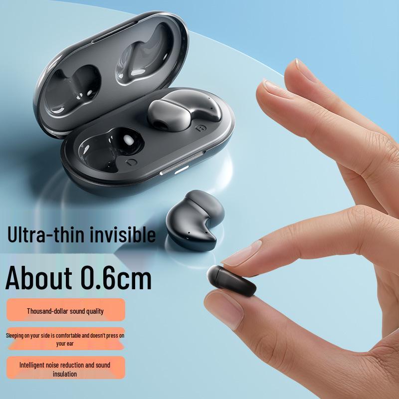 Naiye Ultra-Thin Wireless Sleep Earbuds: Waterproof, Noise-Canceling, Bluetooth Sport Earphones