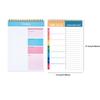 To Do List Notepad Undated Daily Planner Notebook Stationery Teacher Gift Diary Campus Agenda Office Supplies 50 Sheets