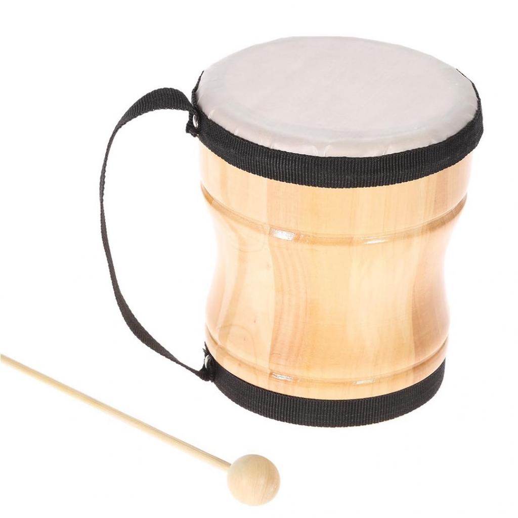 tambor madera bebe