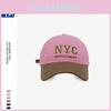 Fashionable Nyc Letter Embroidered Baseball Cap Unisex Street Style Color Design