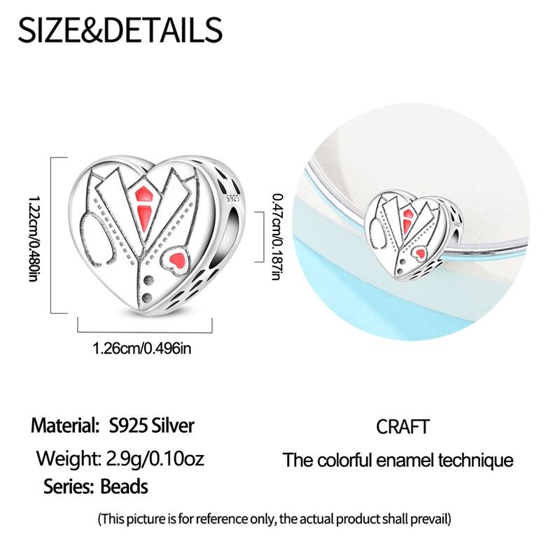 Copper Physical Health Nurse Medicine Box Stethoscope Charms Medicine Beads Fit Original Bracelets Diy Jewelry