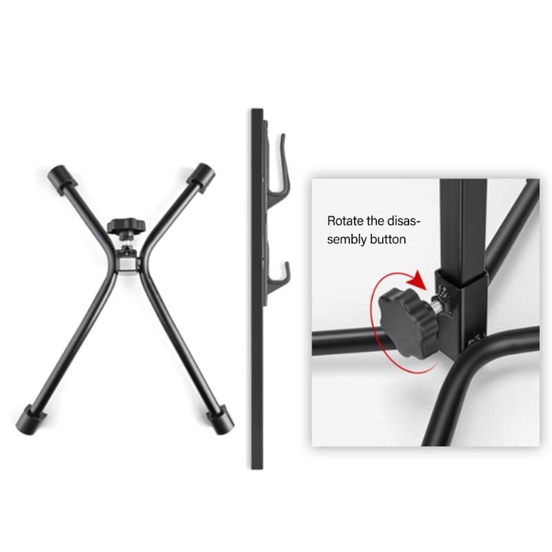 Regulable Height Bicycles Parking Rack Heavy Type Bike Maintenances Stand for Easy Installation and Removal