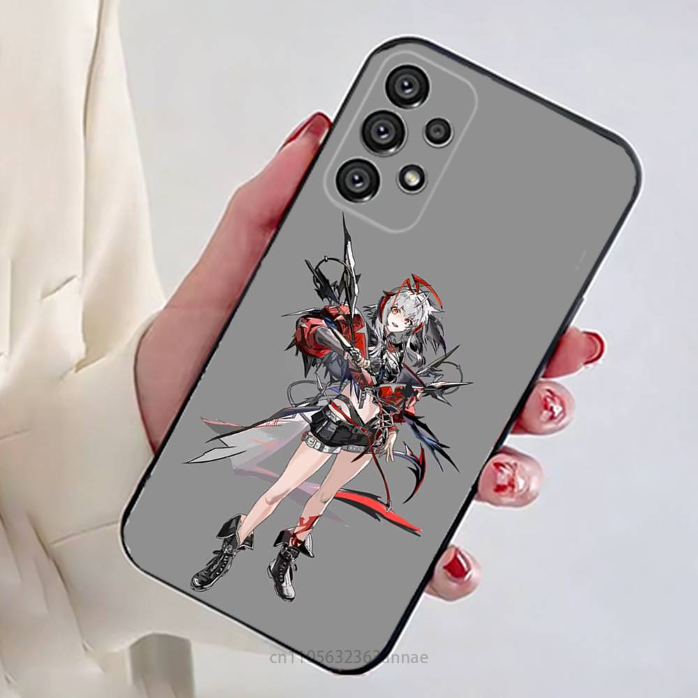 Arknights Game W Phone Case for Samsung Galaxy A73,23,53,33,14,24,13,72,22,52,32,54,A34 Soft Cover