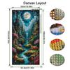 Moon Castle Animals Large Size Diamond Painting Diy Full Square Round Drill Rhinestone Embroidery Scenery Mosaic Cross Stitch Kits