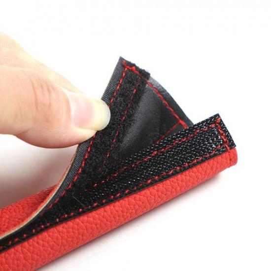 Red Seatback Seatbelt Holder Protector Cover For Jaguar F-TYPE 2013-24