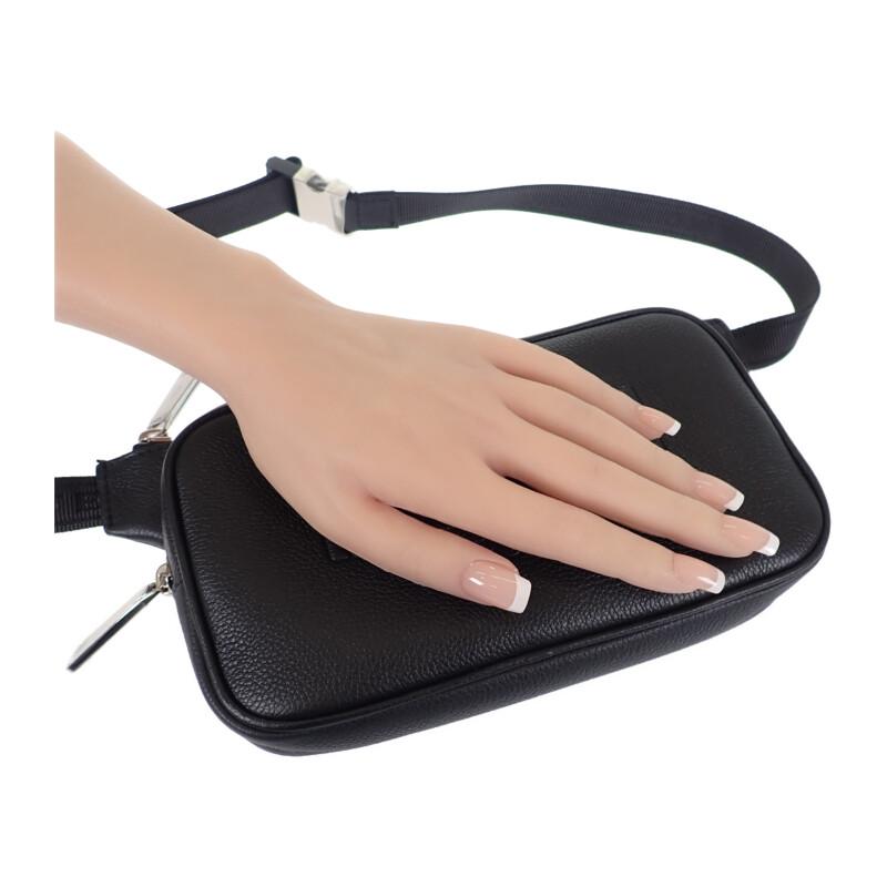 FENDI  7VA605-0AMAC body bag black leather mens