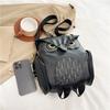 Owl Double Shoulder Bag for Women, PU Personalized Small Backpack, Travel Bag, Student Backpack.
