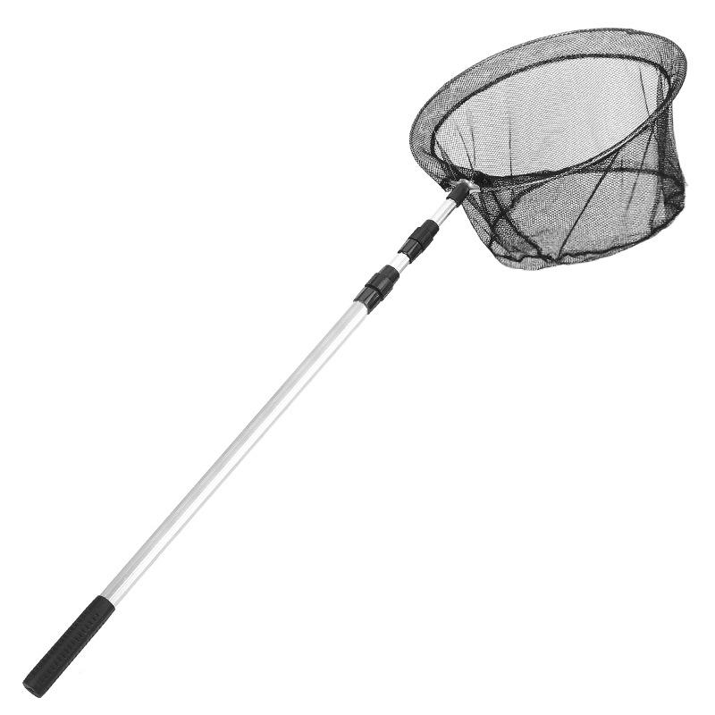 Aluminum Alloy Telescopic Folding Fishing Net with Fine Mesh