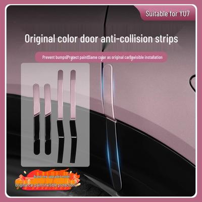 Car Door Edge Protection Anti-Collision Strips for Xiaomi YU7 - Exterior Decoration and Scratch Prevention Accessories