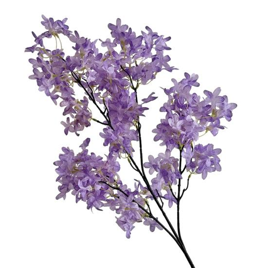 

Искусственные Цветы Сирени Шелковые Цветы-муляжи на Стебле Левкой Цветочная Композиция для Дома В Помещении Свадебного Стола Декорации