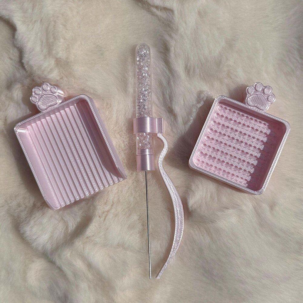 3PCS Cat's Paw Fuse Bead Pen Set DIY Collage Bead Tool New Bead Pick Pen