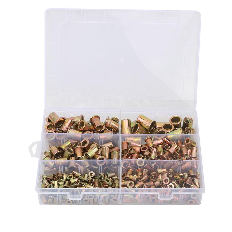 

Вытяжная гайка-заклепка с плоской головкой, вертикальный рисунок, малая потайная головка, колпачок винта Ram, оцинкованная по всей поверхности M3 M4 M5 M6 M8 10M