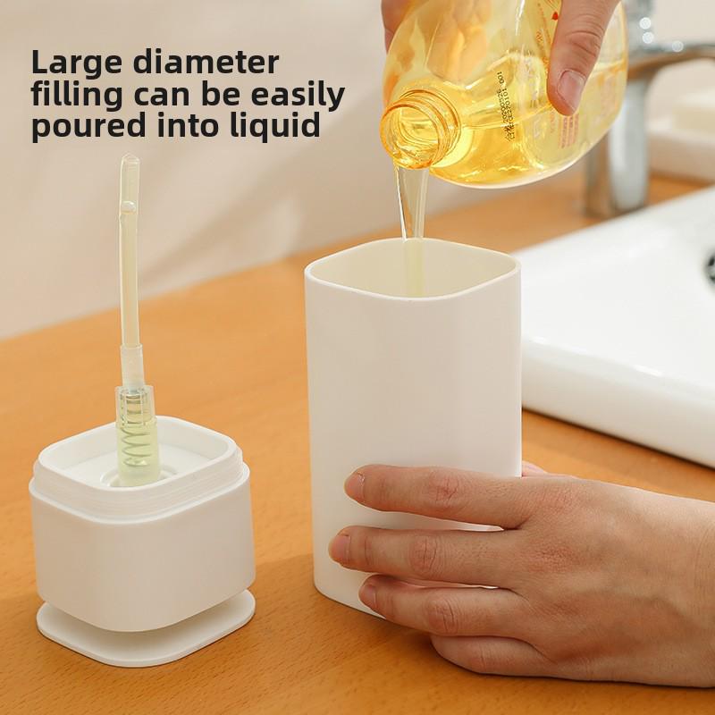 "Multipurpose Squeeze Bottle for Lotion, Shower Gel, Shampoo, Makeup Remover, and Hand Soap"