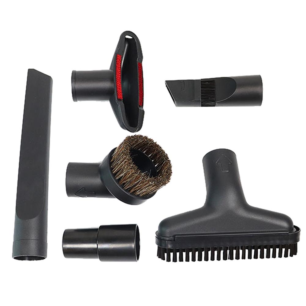 Brush Head 6 Piece Set Household Vacuum Cleaner Accessories Horse Hair Brush Cleaning Tool