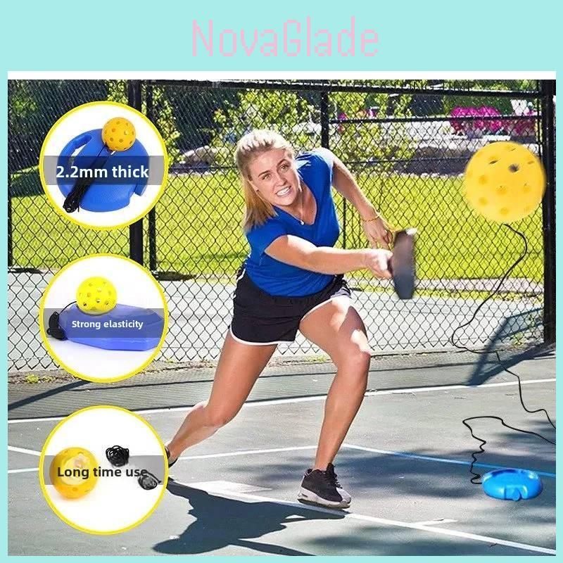 Pickleball Training Net Pe Outdoor Tennis Practice Balls For Ball Sports