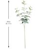Artificial Leaves Branch Retro Green Silk Eucalyptus Leaf for Home Decor Wedding Plants Faux Fabric Foliage Room Decoration 68CM