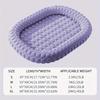 Cooling Latex & Ice Dog Bed for Small/Medium Dogs Breathable  Double-Sided Embossed Summer Mat All-Season Pet Bed