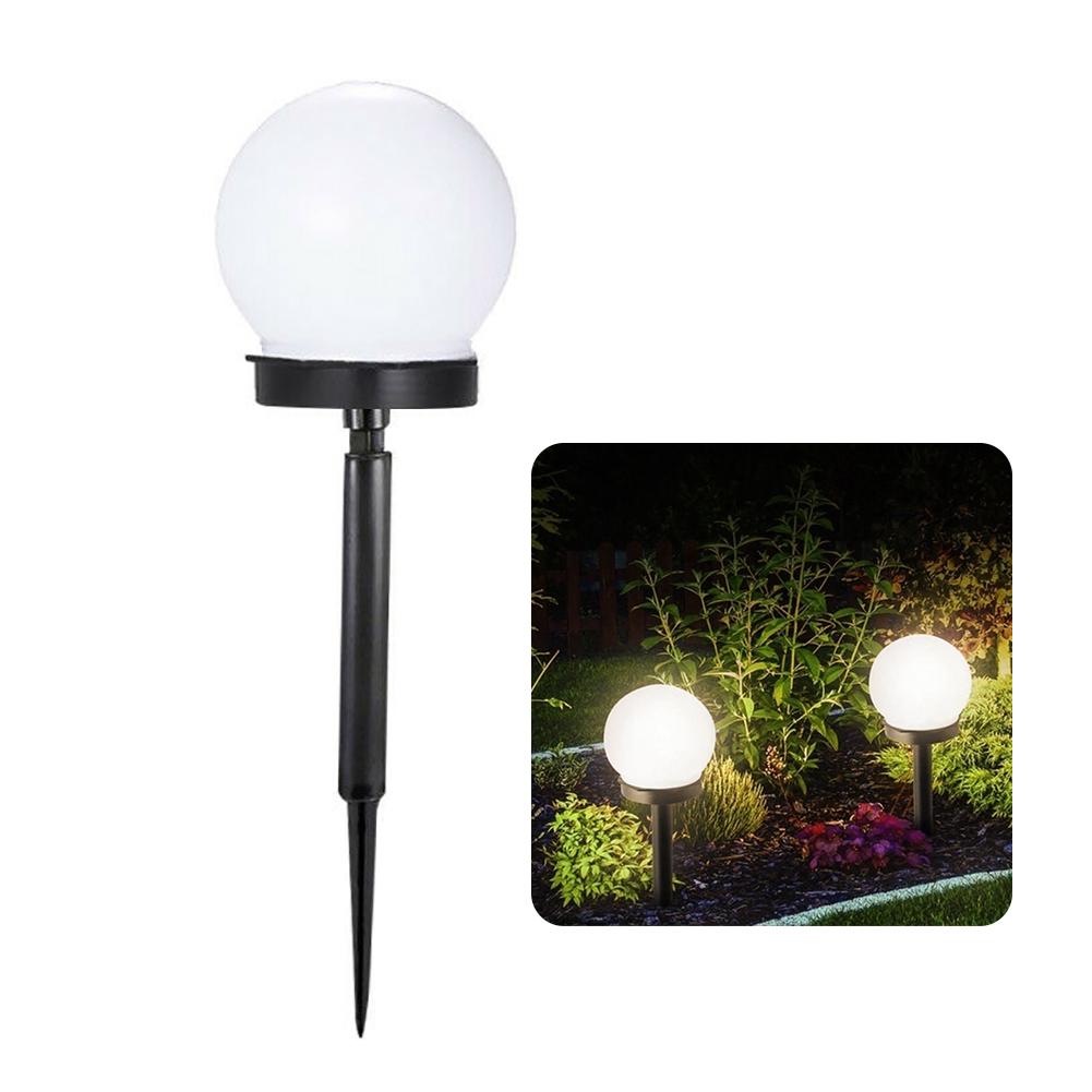 Solar Powered LED Bulb Lamp Energy Light Waterproof Outdoor Garden Light Street Solar Panel Ball Lights Lawn Yard Lamp