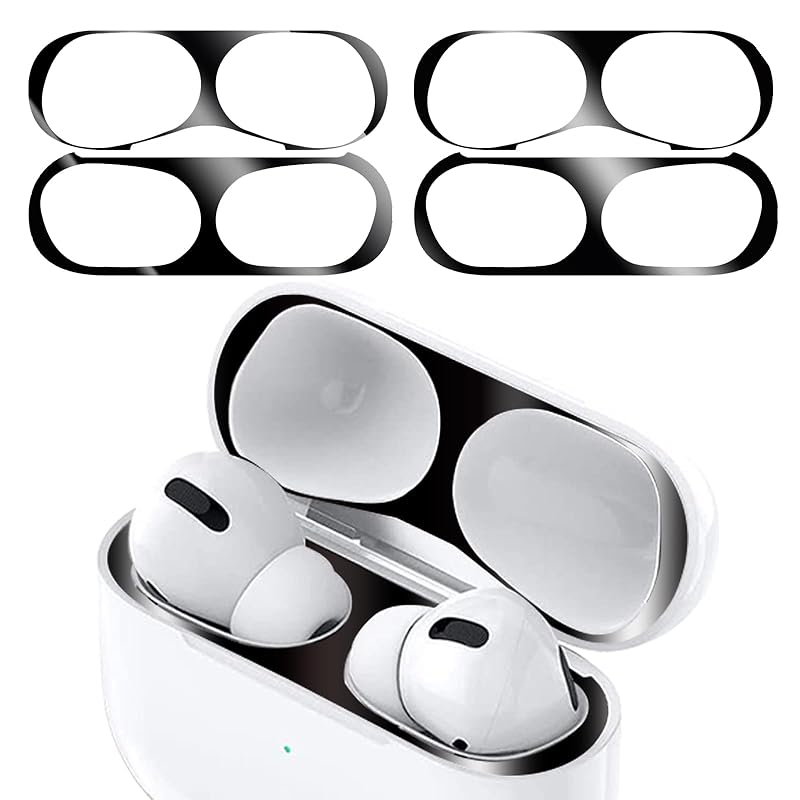 

ANYOI AirPods Pro/AirPods Pro2 for dust guard [2 sets 0.02mm Ultra thin] air pods For Pro guard cover Failure prevention adsorption dust rubbish metal