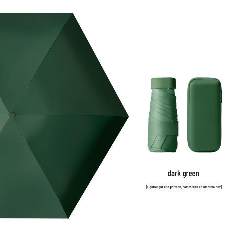 40% Off Compact Capsule Umbrella – Sunshade & UV Protection, Rain or Shine