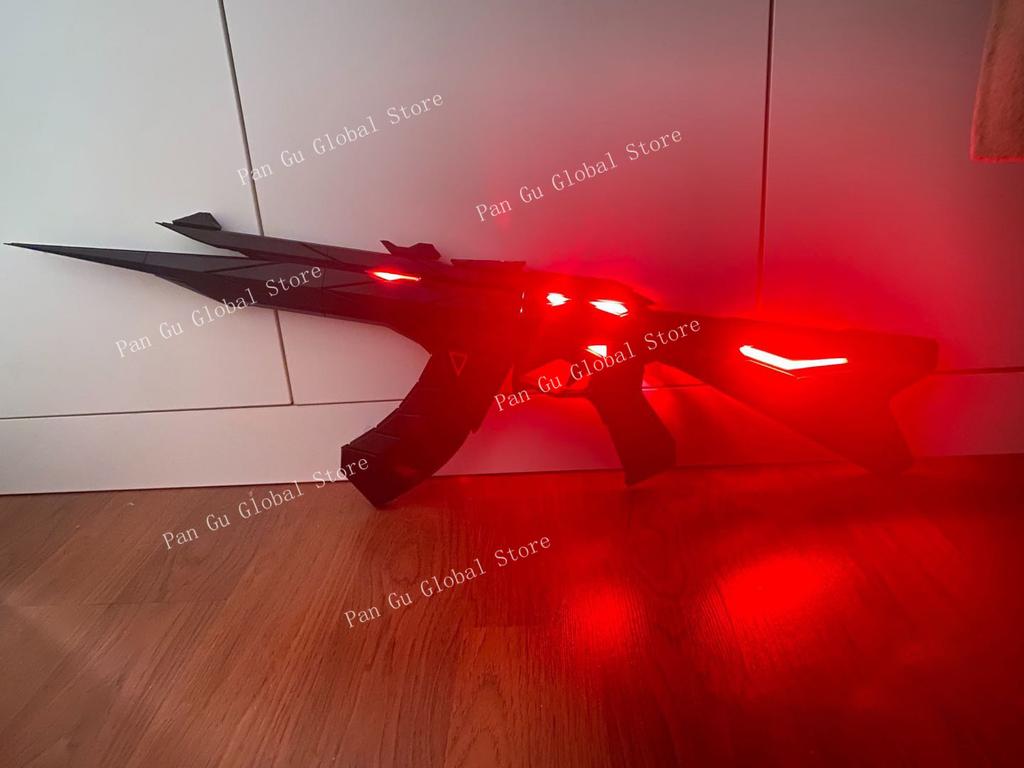 Valorant Customized Gun Alien Overlord Madman AK Cosplay Game Peripherals Luminous Model Props Party Supplies Collectible Toy