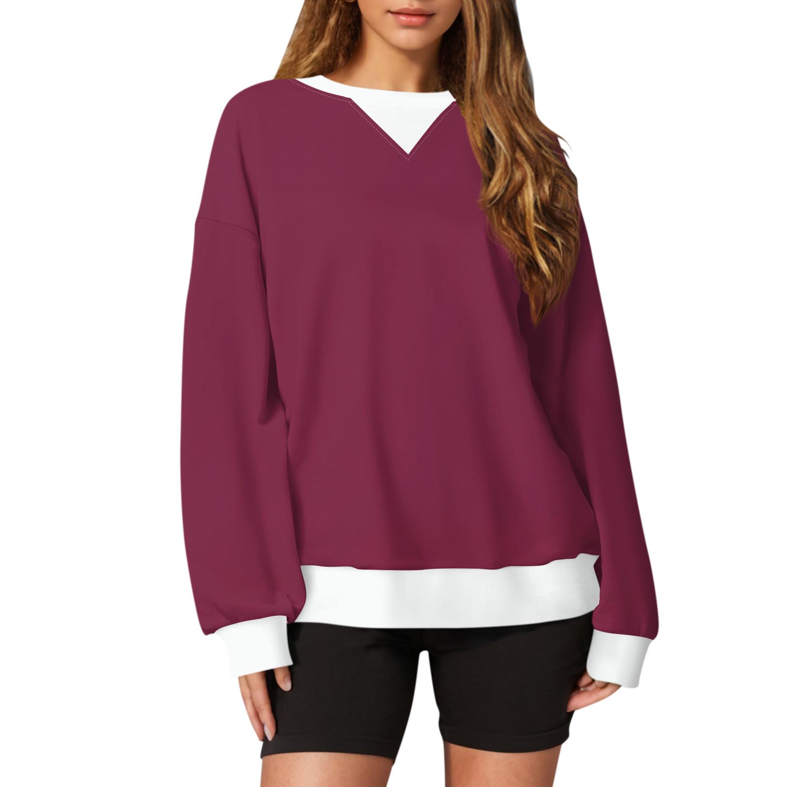 Женский повседневный пуловер с принтом — фото 8