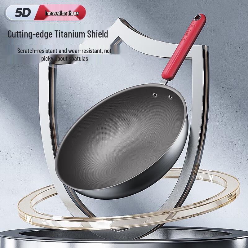 Wok Antiadherente Kangbach Titanium Shield (32cm)