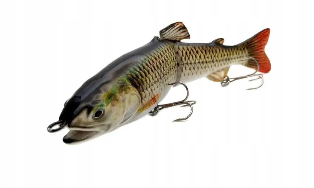 Wobbler Fishing Lure Pike Zander Catfish Imitates Roach Xxxl 68G 18.5Cm